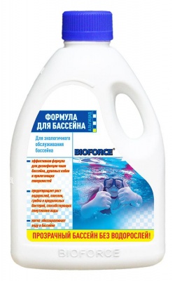 BIOFORCE ФОРМУЛА для бассейнов, АЛЬГИЦИД (1000мл)