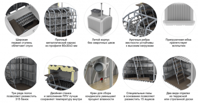 Погреб Rostok 8000 СТАНДАРТ в Москве